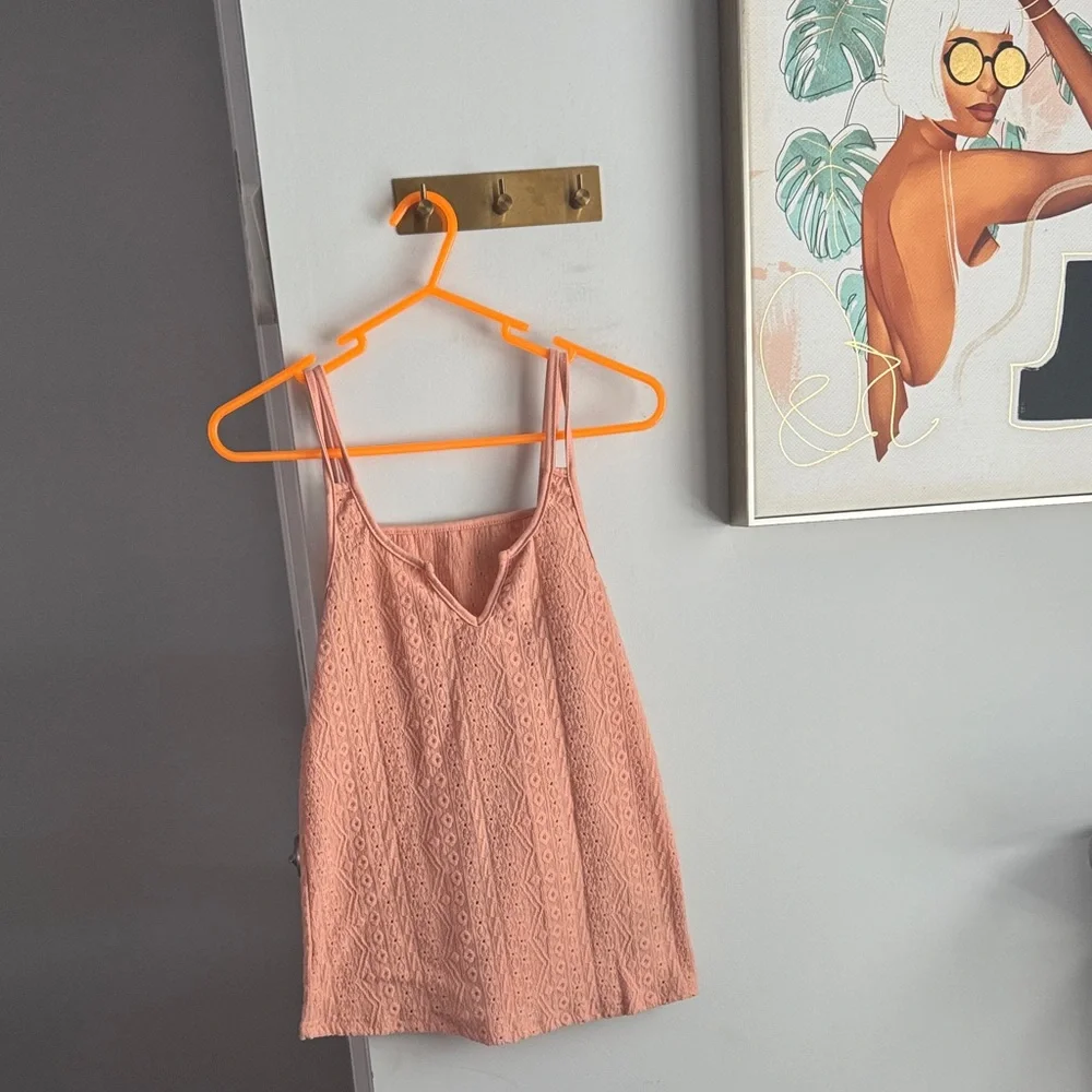 SHEIN Peach Tank Top - Picture 2 of 8